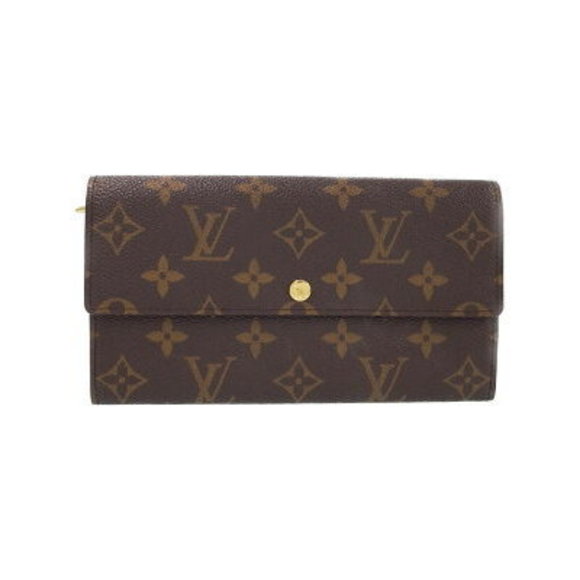 Louis Vuitton Monogram Pochette Porte Monnaie Bifold Long Wallet - Picture 1 of 5